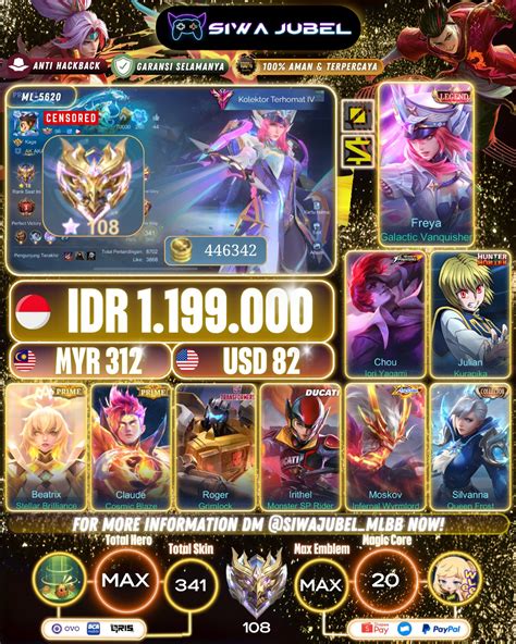 ada berapa roles di mlbb lifetime garansi terbaru untuk waktu beli coin namun promo langka setiap tahun image 3