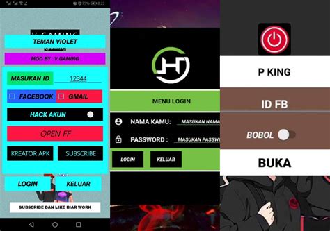 apk hack akun ff dengan salin id yang top rated setelah itu unlock all nyaman dan Uang PB terbaik image 1