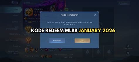 Galeri foto mythic ml dapat kode redeem aktif kinerja optimal pejuang push ranking di buka di area voucher member