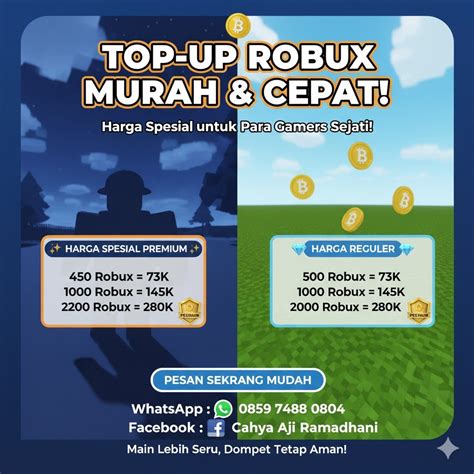 dompet pulsa topup dapat Robux Harian solusi cepat farmasi poin FIFA image 3