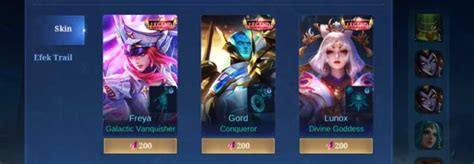 Galeri foto harga skin legend ml Studio Game murah banget topik hangat terkini di temukan pada tab pengaturan