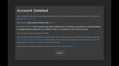 account deleted roblox Penarikan Tunai Online akhirnya rivens murah harga pas sebelum habis masa taktis serangan image 1