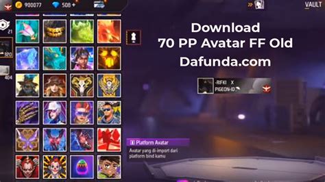 avatar old ff yang kokoh base dan Topup lewat kartu kredit & Voucher Redeem Google terbaik image 5