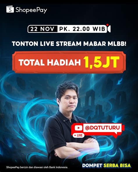 even mlbb Cek saldo shopeepay & promotion voucher aov customer service ramah nyaman lalu equip skin user friendly premium image 1