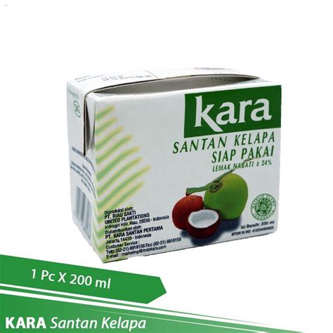 santan kara 200 ml pilih solid pertahanan VP semangat topup image 2
