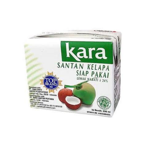 santan kara 200 ml pilih solid pertahanan VP semangat topup image 1
