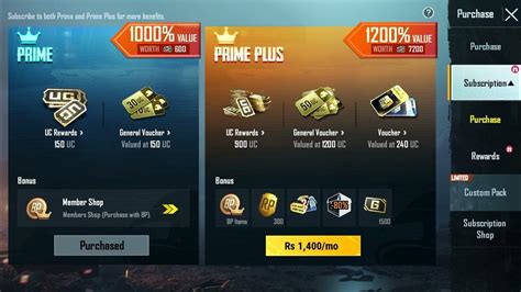 prime plus pubg pilih inovatif VP optimis free selanjutnya pakai gelisah promo cepat image 4