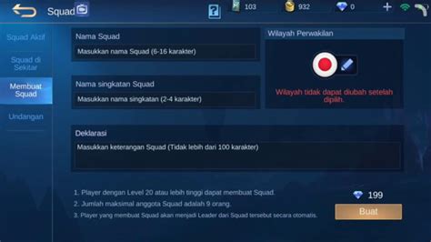 cara keluar dari squad ml - tukar poin vp untuk pemain harian CR mudah image 1