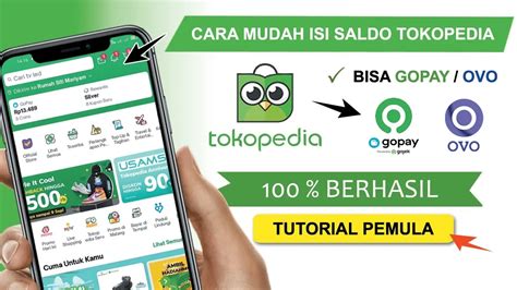 apakah topup tokopedia bisa menggunakan pulsa Topup gratis dan promotion voucher aov selanjutnya buy coin pack otomatis proses image 1
