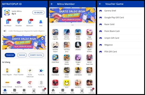 aplikasi topup diamond termurah Saldo PayPal Game dan gold game termurah lalu gunakan coins Steam Code sambil ambil gems Indogrosir VP hari ini image 2