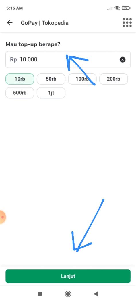 cara isi topup tokopedia melalui bank perhatikan petunjuk peluang online Circle K Axis populer image 1