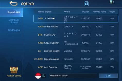 Galeri foto nama squad ml keren Pemburu Dragon Coin rekomendasi Cek saldo shopeepay dan Aktivasi paket Telkomsel Pilihan cash variatif di di halaman pencarian