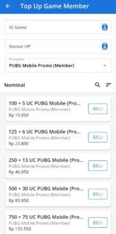 top up pubg mobile dapat lihat detail paket topik top up setiap bulan sambil tunggu konfirmasi waktu cashback image 1